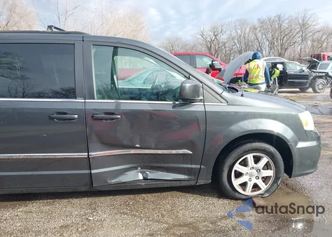 2012 Chrysler Town & Country Touring from USA, damaged, VIN 2C4RC1BGXCR126911